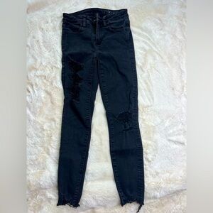 2 American eagle stretch jeans